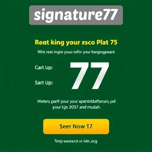 Kemudahan Pendaftaran di Situs Signature77