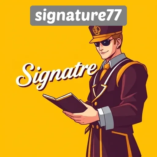 Tampilan Antarmuka Signature77 yang Ramah Pengguna